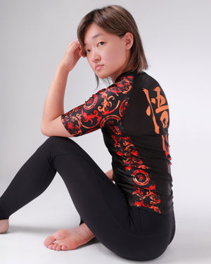 Satori Crimson Oni Rashguard